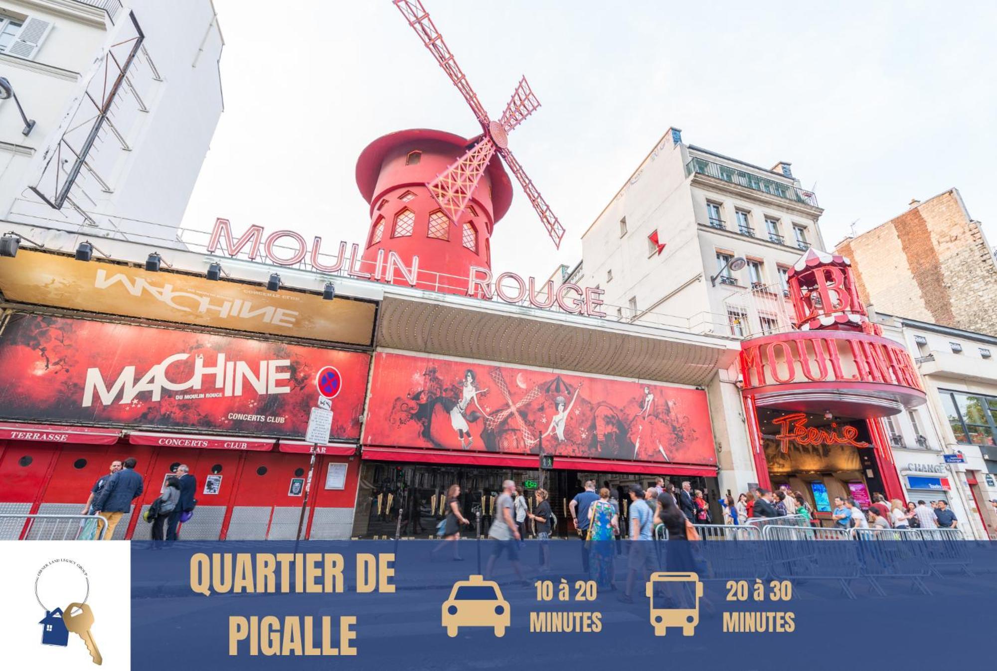 Chambre Lit Double Et Salon Avec Canape-Lit A 10 Minutes Des Champs Elysees 巴黎 外观 照片